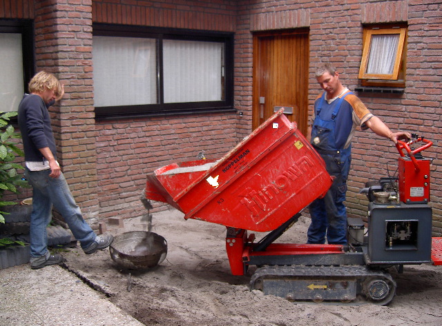 Storten zonder morsen