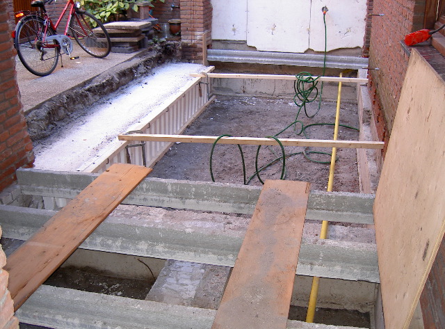 Fundering scheidingsmuur