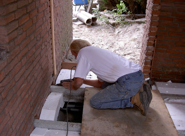 Waterleiding naar toilet