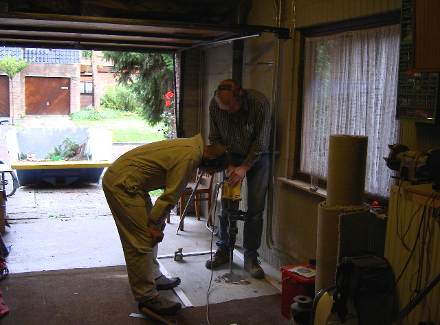 Kruipluik in garage