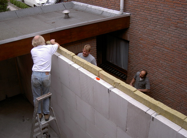 Aanbrengen isolatie