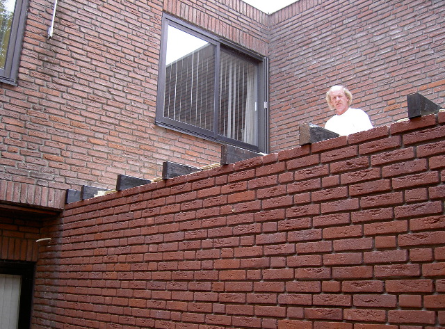Balklaag vanaf de buren