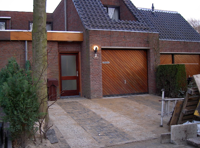 De oprit