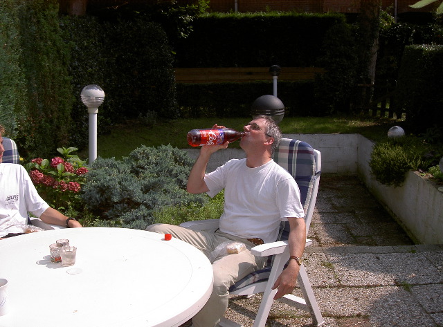 Zonder prik, dan kun je doordrinken