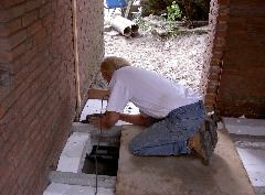 Waterleiding naar toilet