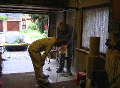 Kruipluik in garage