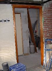 Kozijnen gesteld