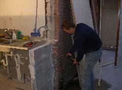Radiator in de uitbouw