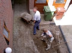 Uitgraven krijgt vorm