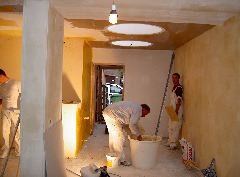 Stucwerk in kleur