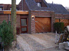 De oprit