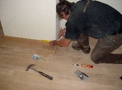 Plinten plaatsen