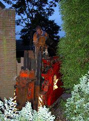 Manoeuvreren op rupsbanden